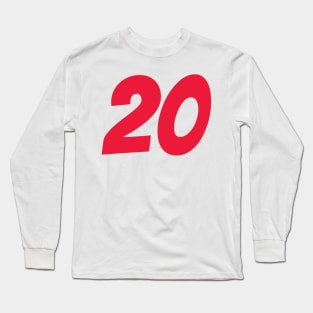 Kevin Magnussen 20 - Driver Number Long Sleeve T-Shirt